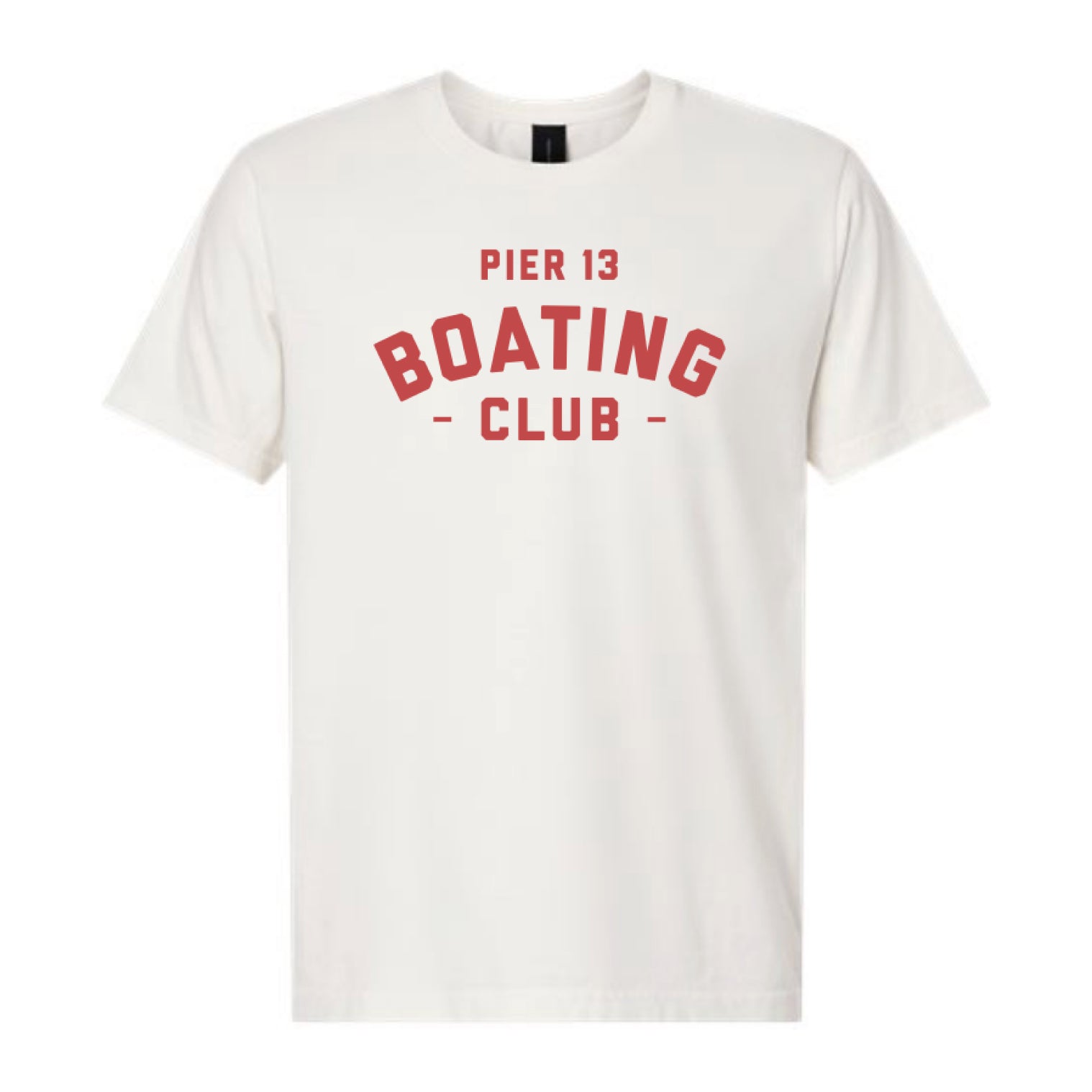 Pier Boating Club Unisex Heavyweight Tee Shirt
