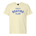 Pier Boating Club Unisex Heavyweight Tee Shirt