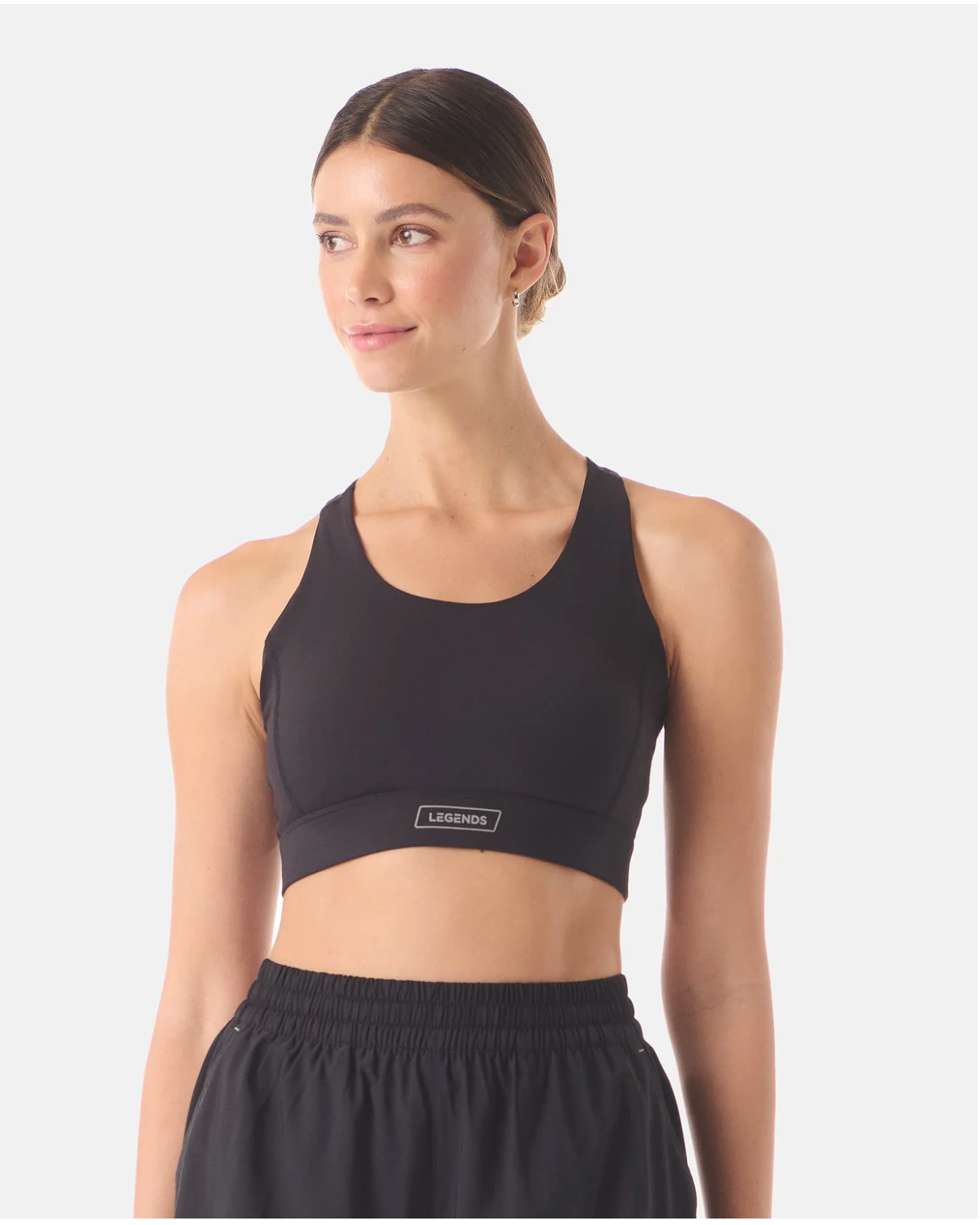 Run Club Legends Peyton Bra Onyx